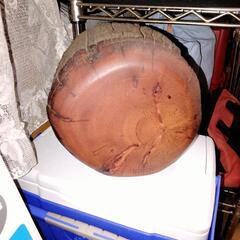 木製くり抜き 小物入れ 2個セットの画像