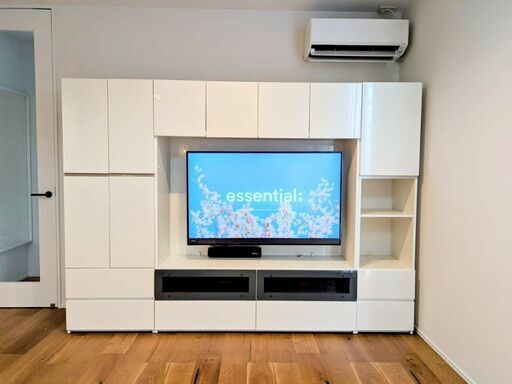 パモウナ テレビボード BWシリーズ ホワイト 高級家具 Y0484 明日まで】テレビボード パモウナ ホワイト 白