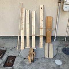 無料　木材　端材色々