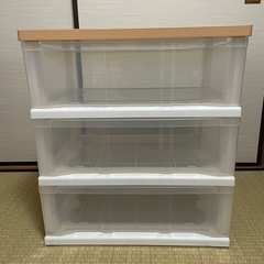 ３段衣装ケース