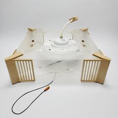 吊り下げ型照明器具・動作確認済み・傘幅38cm×高さ13cm