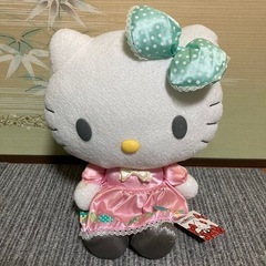 【新品・タグ付き】キティちゃん BIGぬいぐるみ　2012年製　希少
