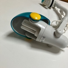 TWINBIRDクリップ式電球型インバータ蛍光灯 スケルトンブルーLK-H138の画像