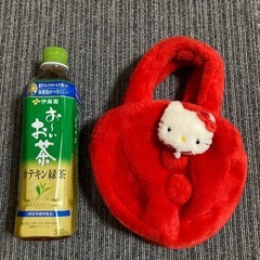 Sanrio ★ キティちゃん　ふわふわバッグ　レトロ　希少の画像