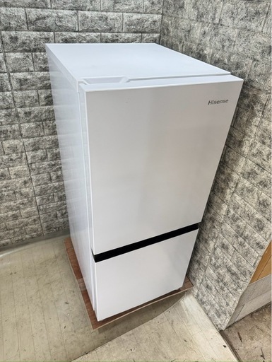 ハイセンス ノンフロン冷凍冷蔵庫 HR-D13E2W 2023年製 135L 【公式通販】