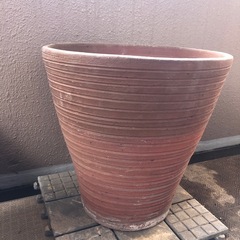 陶器　植木鉢　大型