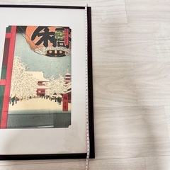 歌川広重 名所江戸百景 浅草金竜山 松崎啓三郎作品の画像