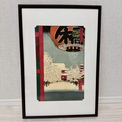 歌川広重 名所江戸百景 浅草金竜山 松崎啓三郎作品