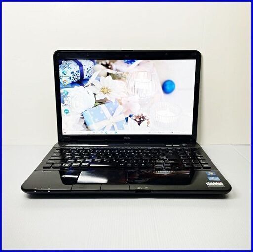 すぐに使える【完全動作品】人気の黒色！動作快適で初心者さんに最適なメモリ8GB＆SSDのNECノートパソコン（73）