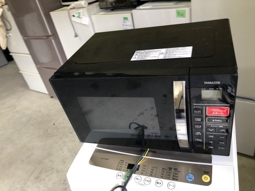 YAMAZEN 電子レンジ KRC-016IVE(B) ブラック2020年製 2025年最新