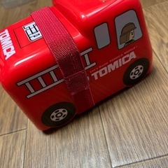 消防車　お弁当箱　トミカ　の画像