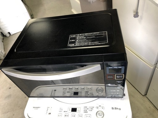 アイリスオーヤマ 電子レンジ 18L フラットテーブル ミラーガラス ブラック IMB-FM18-6