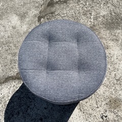 椅子　丸椅子　足置き台　スツール　オットマン　丸型　高さ29の画像