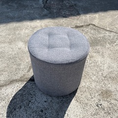 椅子　丸椅子　足置き台　スツール　オットマン　丸型　高さ29