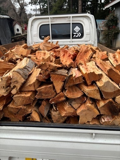 薪、ケヤキ！2台入りで10000円1組在庫のみ