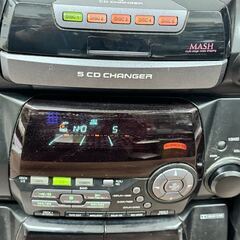 Panasonic パナソニック CDラジカセ コンポ　　SA-AK20　ジャンク品の画像