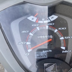 取引中ホンダdio110 原付二種の画像