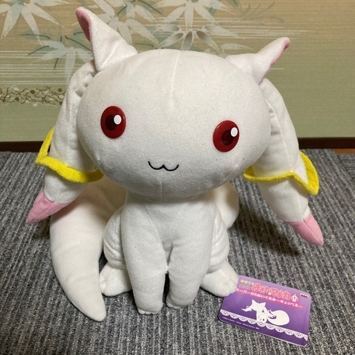 【新品・タグ付き】魔法少女まどか☆マギカ スーパーDXぬいぐるみ　キュゥべえ　希少