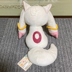 【新品・タグ付き】魔法少女まどか☆マギカ スーパーDXぬいぐるみ 〜キュゥべえ&お菓子の魔女〜　希少 の画像