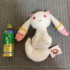 【新品・タグ付き】魔法少女まどか☆マギカ スーパーDXぬいぐるみ 〜キュゥべえ&お菓子の魔女〜　希少 の画像