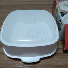 電子レンジ用スチーマーむし太郎　未使用の画像