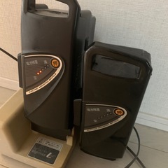(決まりました)電動自転車　バッテリーx2個　