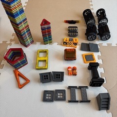 MAGFORMERS マグフォーマー 62ピース&シティービルダーセットの画像