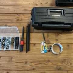 【決まりました】工具箱 ネジ等 DIY用に  中古