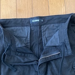XLARGE ブラック カーゴパンツの画像