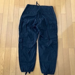 XLARGE ブラック カーゴパンツの画像