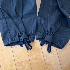XLARGE ブラック カーゴパンツの画像