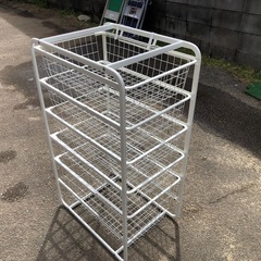 美品❣️IKEA アルゴート ワイヤーラック 5段 60cm×4...