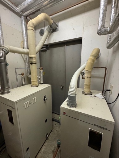 ボイラー，ストーブ取り付け