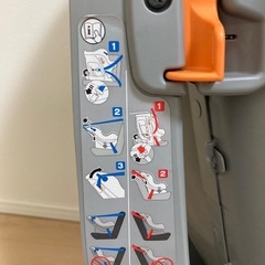 【取引先決定】新生児から使用可能なチャイルドシート【ネディ　LYF-375 】の画像