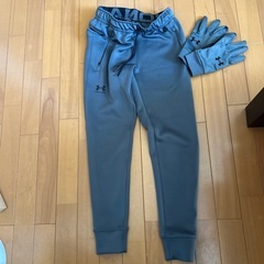 アンダーアーマー　パンツ&手袋