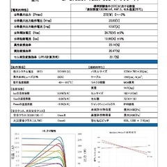 新品未使用【単結晶270W】Looop 太陽光パネル LP-270MCV-72MH-002 １枚　ループ製　270wの画像