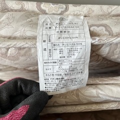 中古 ベッドフレーム・ふとん シングルサイズの画像