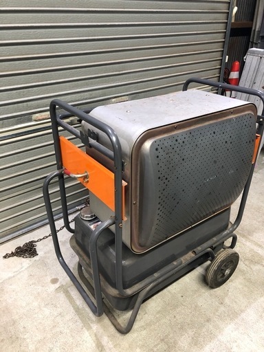 北海道旭川市直接取引限定 ORION BRITE HEATER オリオン ブライトヒーター 動作確認済 放射式 直火 業務用 タンク内