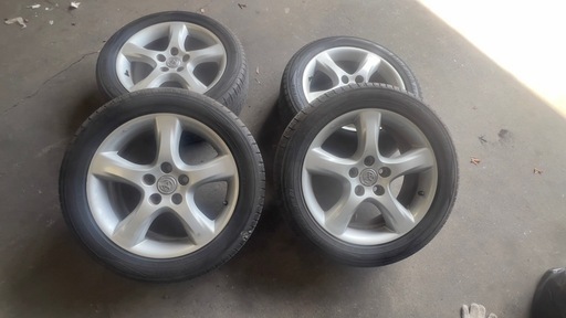 ★トヨタ純正17インチアルミ！215/55R17！エスティマなどに…BluEarth！