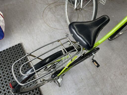 26インチ ３段変速 自転車 荷台 鍵 カゴ ライト付き ママチャリ 札幌市手稲区