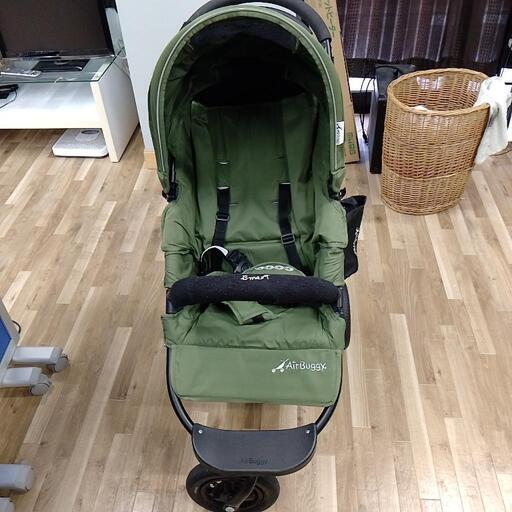 AirBuggy ココ　グリーンティ　廃盤カラー　ベビーカー　ブレーキモデル AirBuggy ココ グリーンティ 廃盤カラー ベビーカー ブレーキモデル