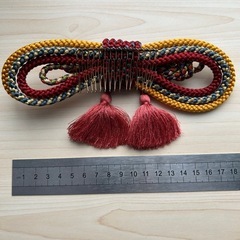 髪飾り　和風　着物の画像