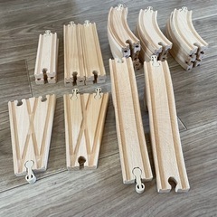 木製レール　26点　木のおもちゃ
