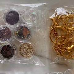 【得】シリコンモールド＆LEDレジン液（未開封）の画像