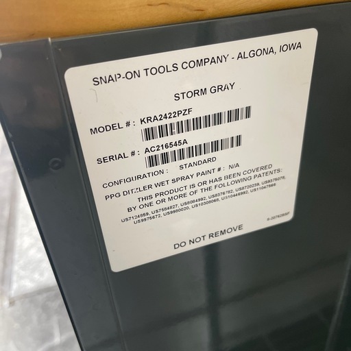 Snap-on スナップオン　ロールキャビネット
