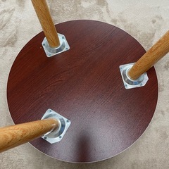 丸テーブル コーヒーテーブルの画像