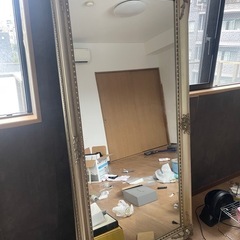 アンティーク調全身鏡