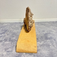 猿の腰掛け　置物の画像