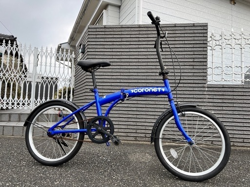 20インチ　新品リング錠付　点検済　中古自転車　YouTube動画あり　折りたたみ小倉北区