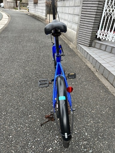 20インチ　新品リング錠付　点検済　中古自転車　YouTube動画あり　折りたたみ小倉北区　　　